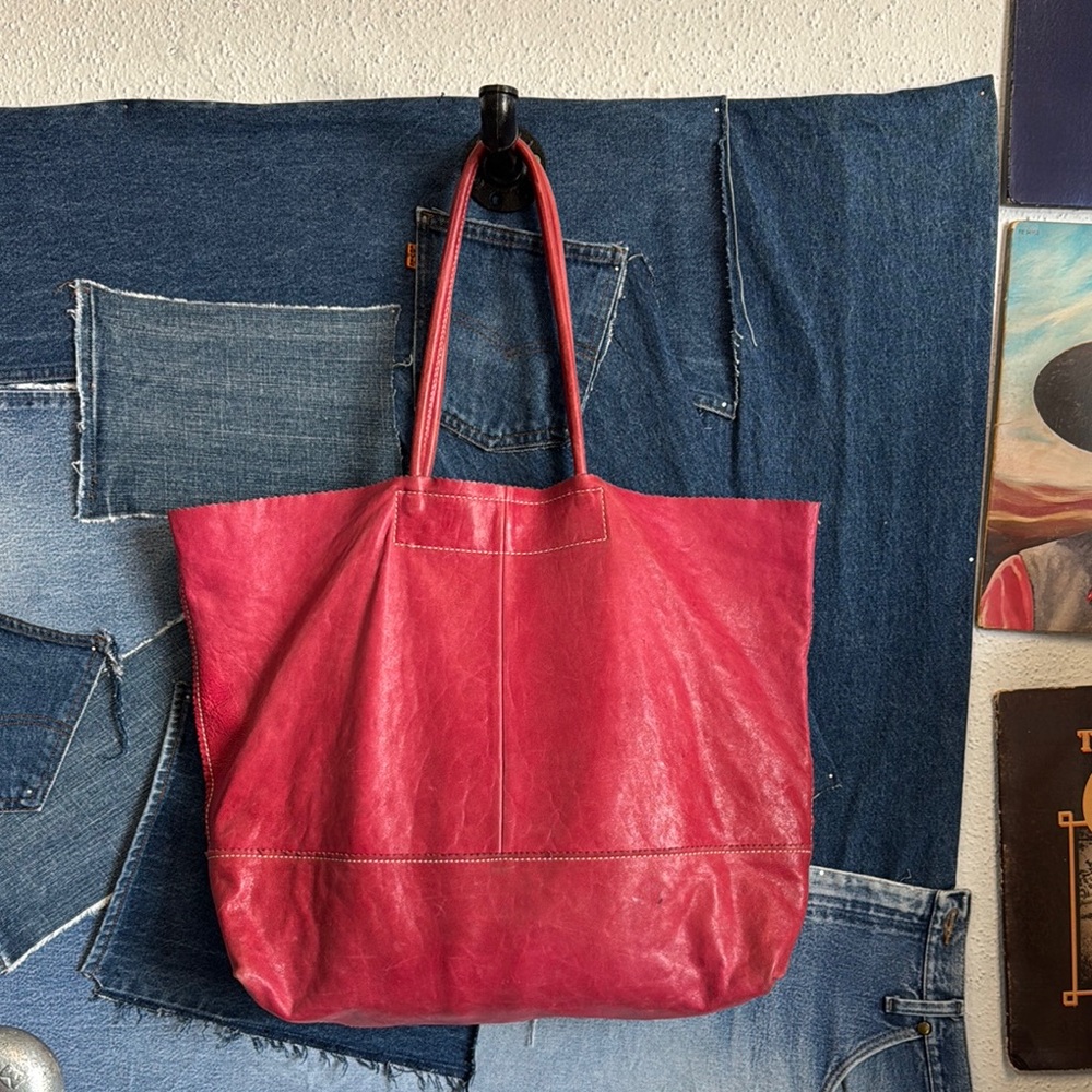 Banana Republic hot pink Tote Bag Classic Design